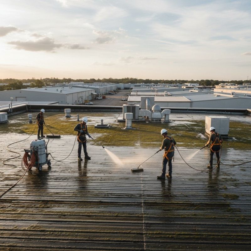 Commercial Roof Inspection Service